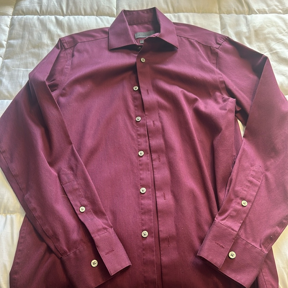 Men’s custom Calvin Klein Dress Shirt